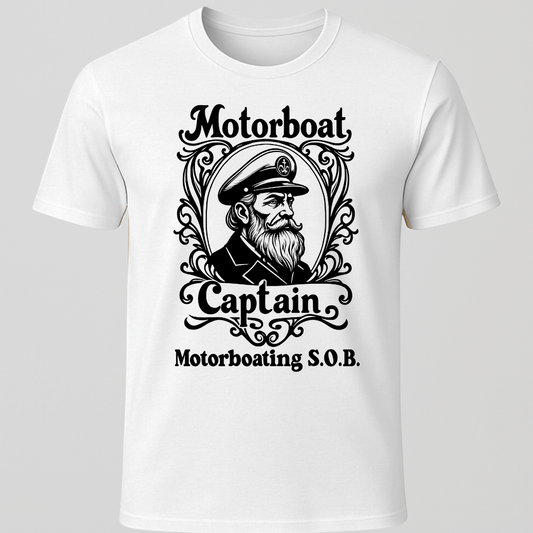 Motorboat Captain T-Shirt