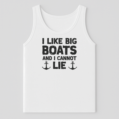 Boat Tank Top for Men | Funny Boating Apparel – Uncharted Tees