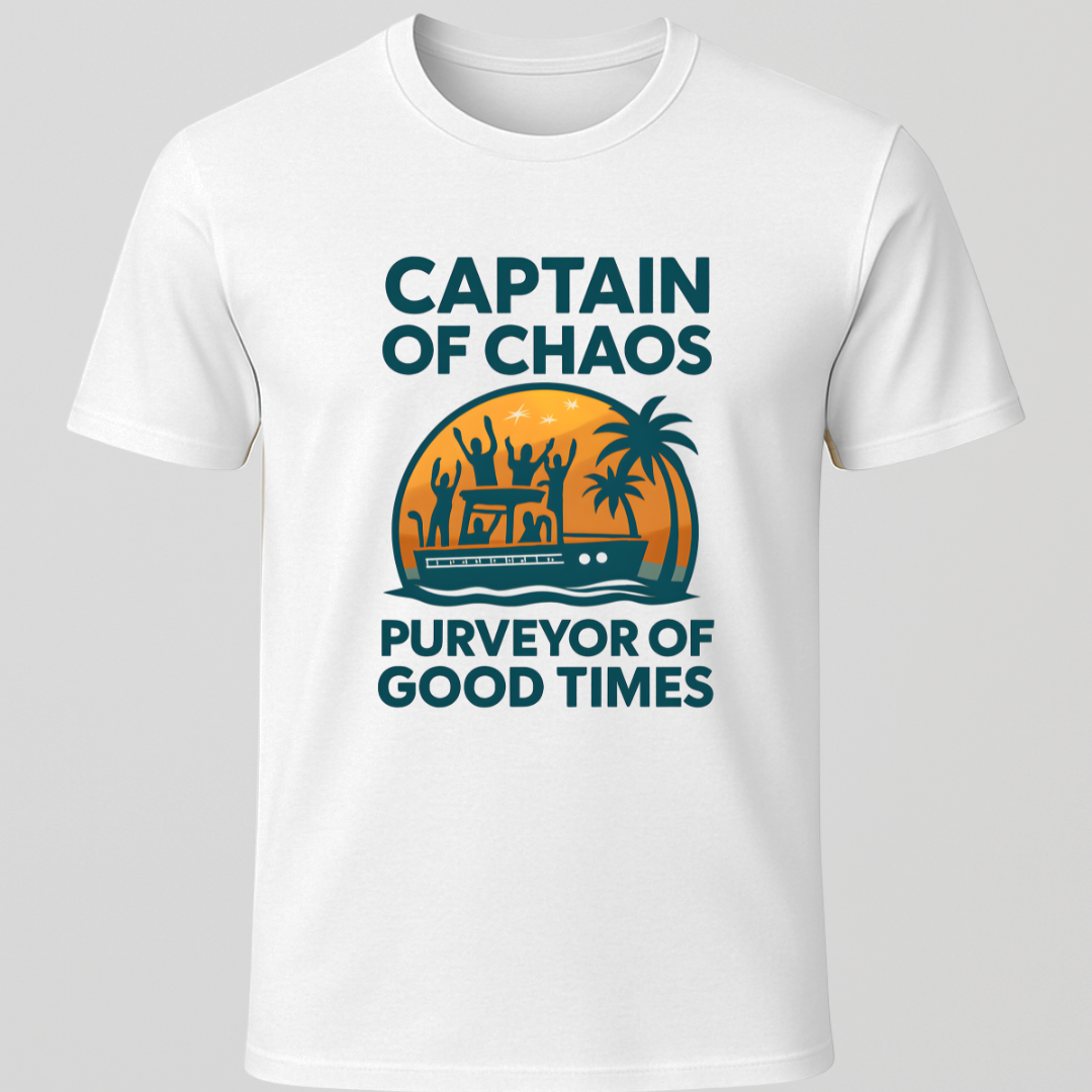 Captn of Chaos Party T-Shirt