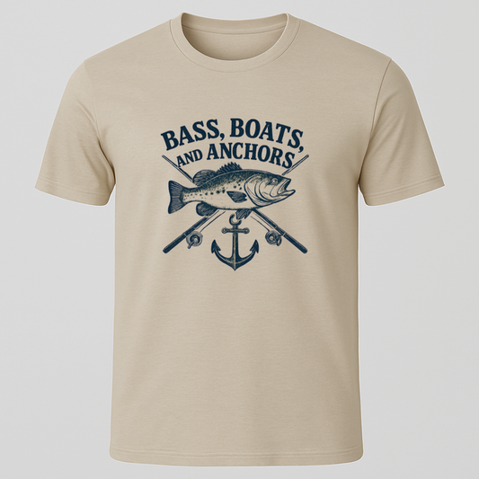 Bass Boats & Anchors T-Shirt