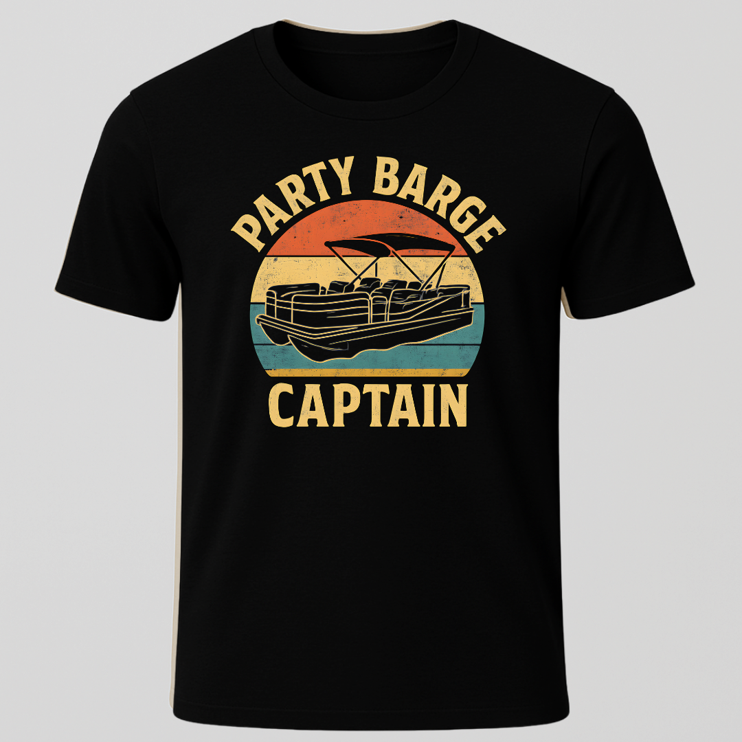 Party Barge Captain T-Shirt