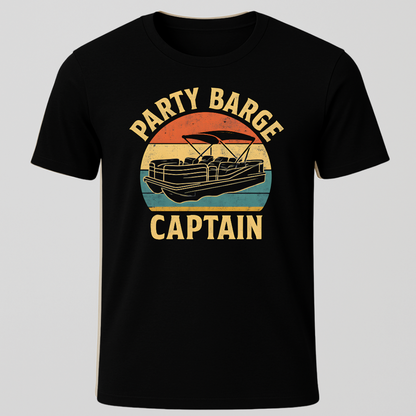 Party Barge Captain T-Shirt