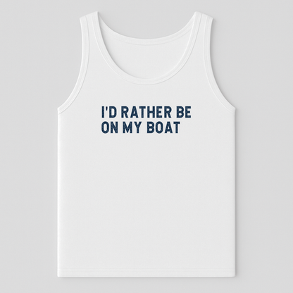 Boat Tank Top for Men | Uncharted Tees