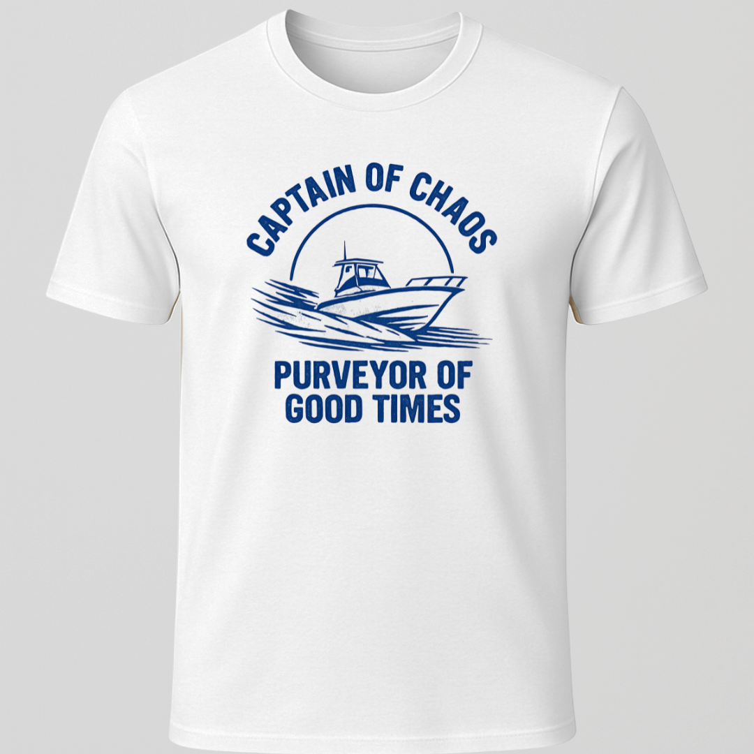 Captn of Chaos Nautical T-Shirt