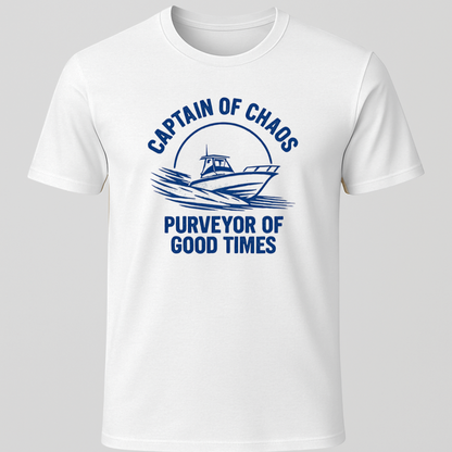 Captn of Chaos Nautical T-Shirt