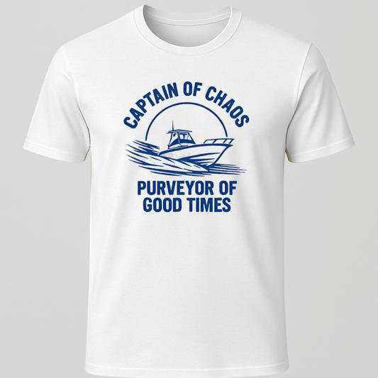 Captn of Chaos Nautical T-Shirt