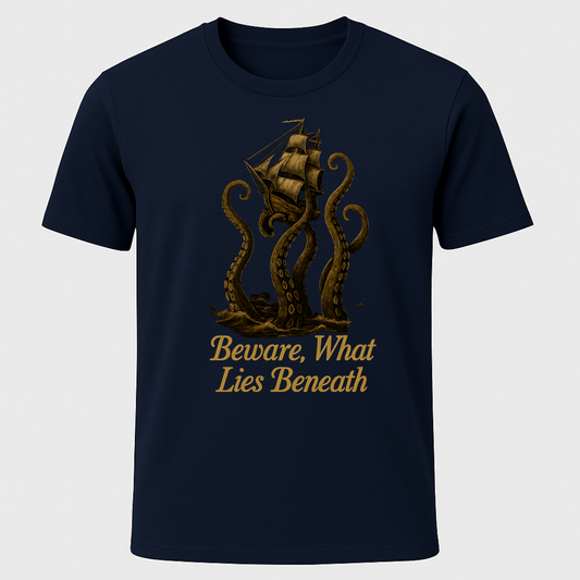"Beware What Lies Beneath" T-Shirt
