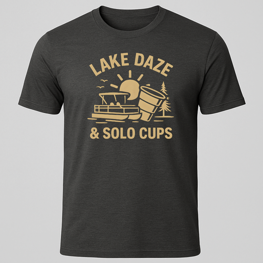 Lake Daze & Solo Cups T-Shirt