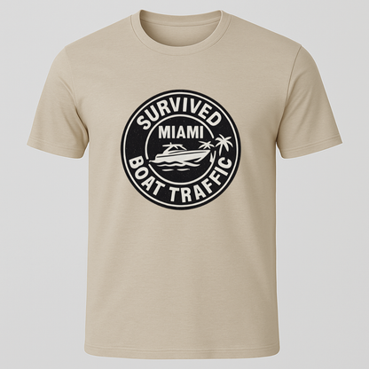 Miami Boat Traffic T-Shirt