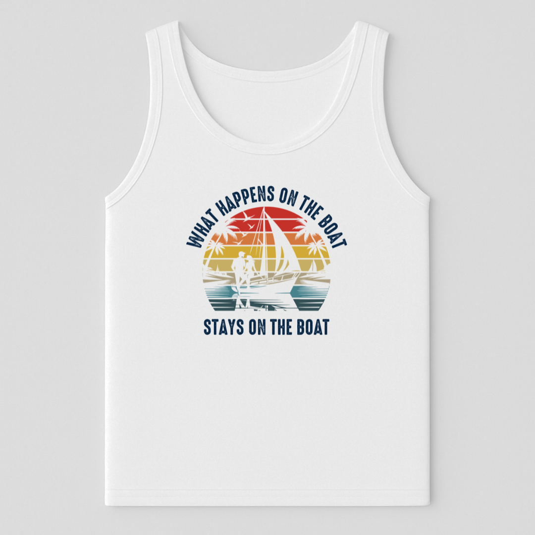 What Happens On The Boat Tank-Top
