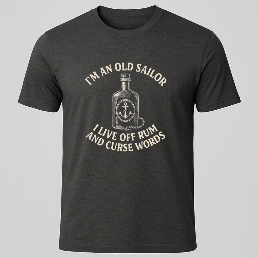 Rum & Curse Words T-Shirt
