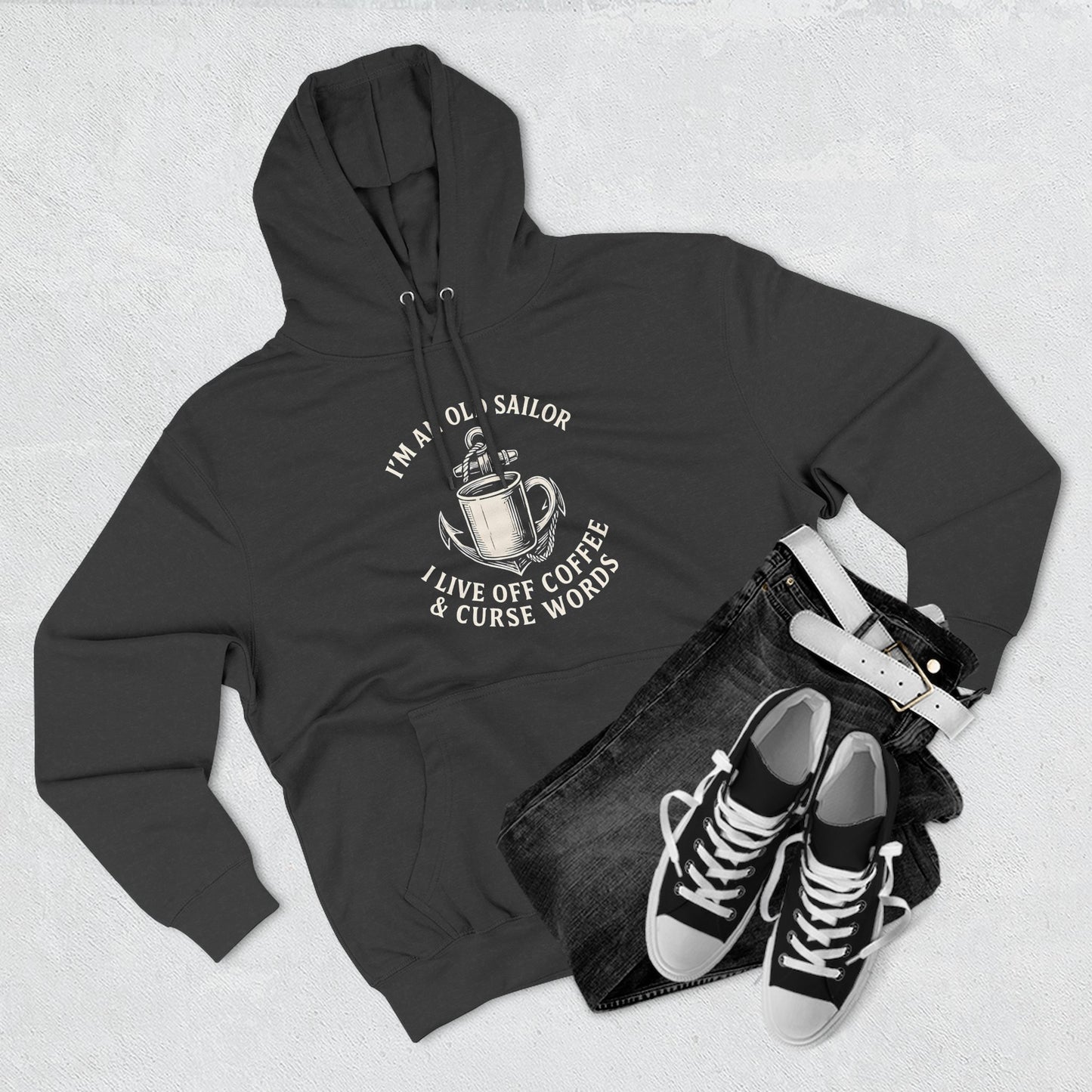 Sailor Coffee & Cursing Hoodie