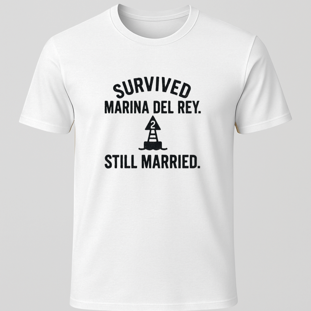 Survived Marina Del Rey T-Shirt