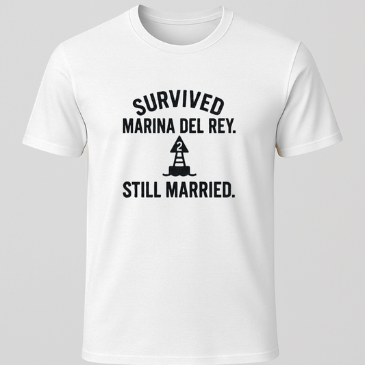 Survived Marina Del Rey T-Shirt