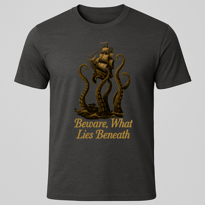 "Beware What Lies Beneath" T-Shirt