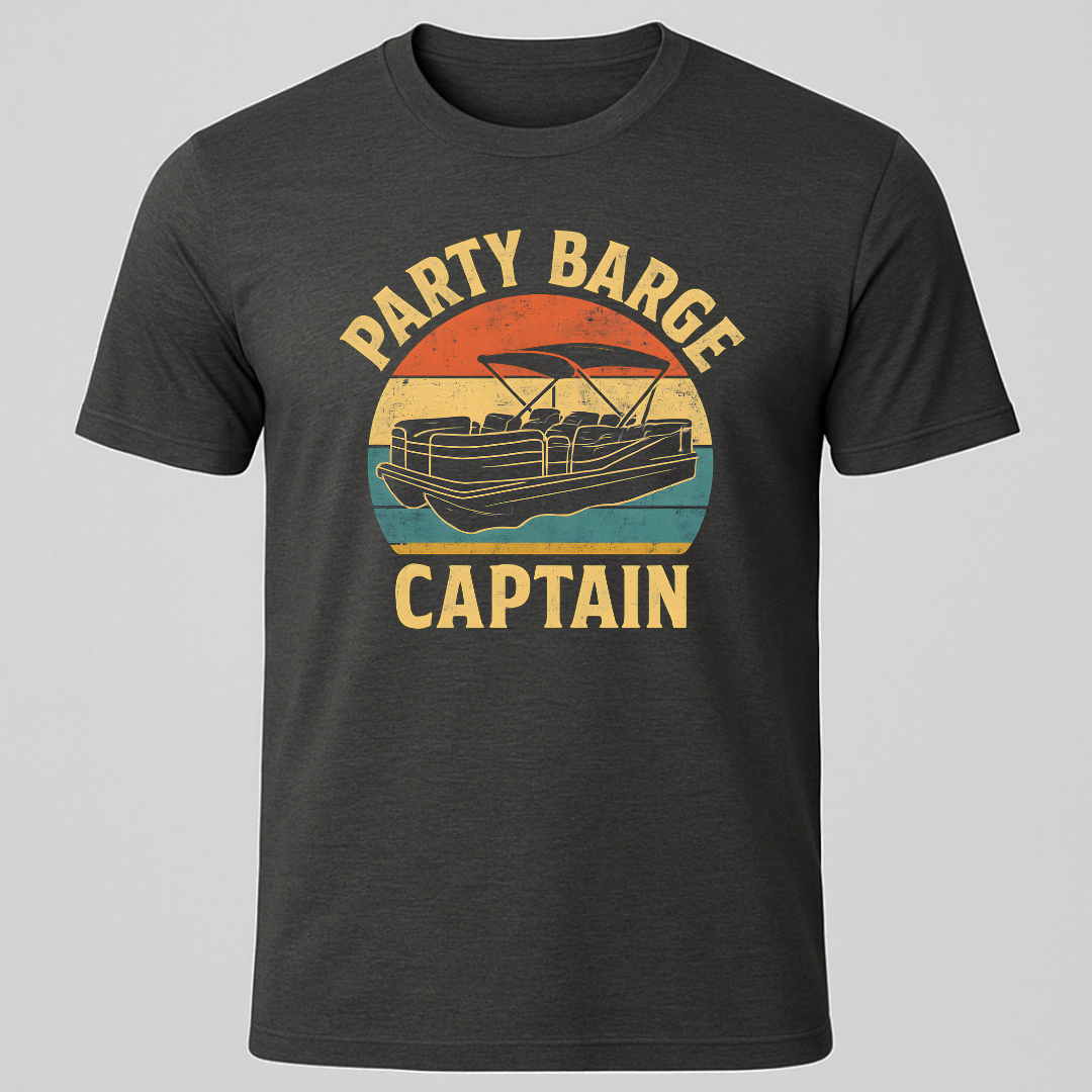 Party Barge Captain T-Shirt