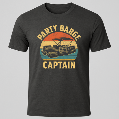Party Barge Captain T-Shirt