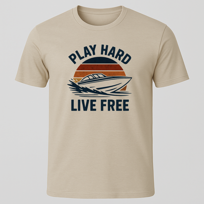 Play Hard Sunset T-Shirt
