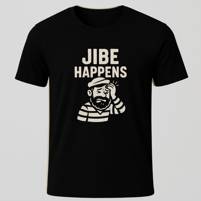 Wincing Sailor "Jibe Happens" T-Shirt
