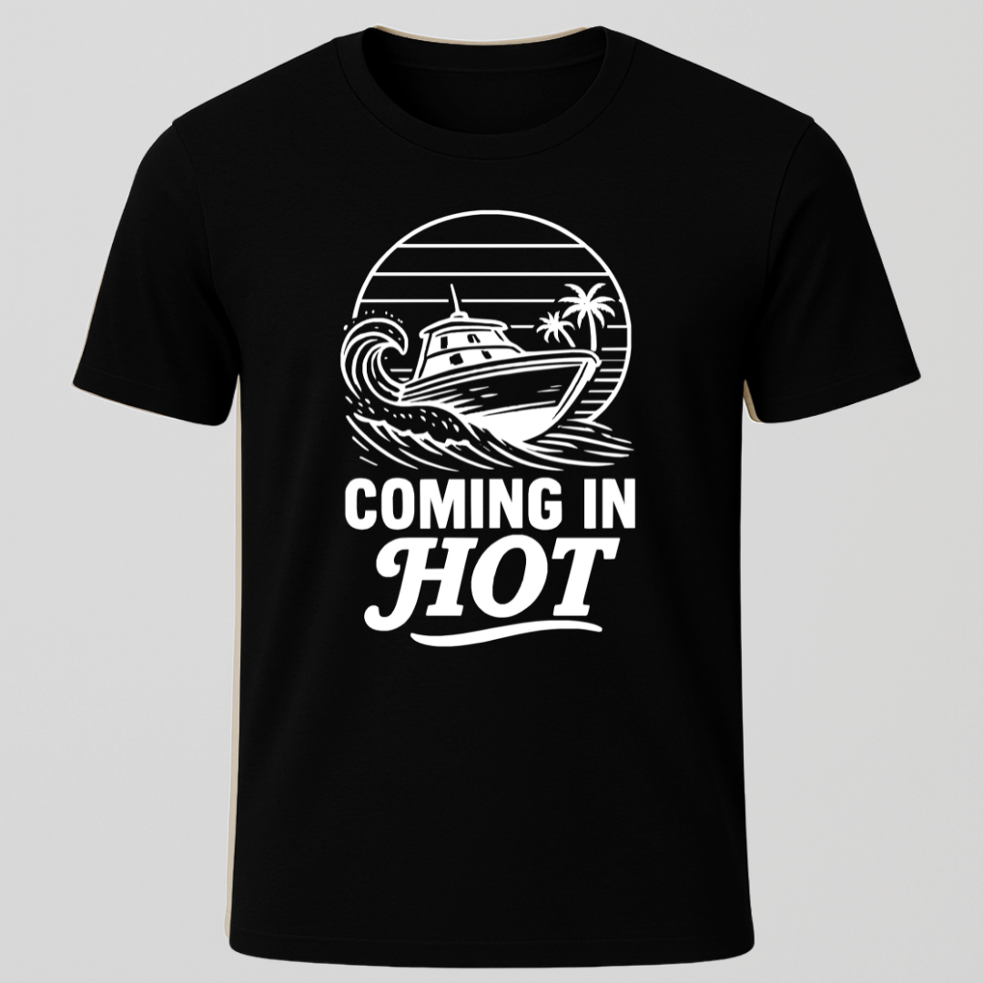 Coming In Hot Monochromatic