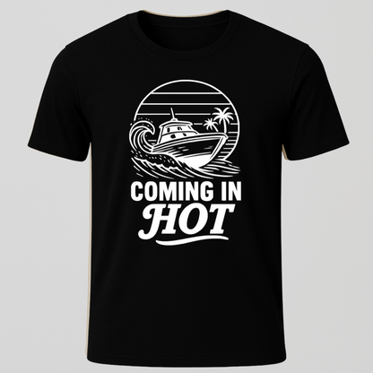 Coming In Hot Monochromatic