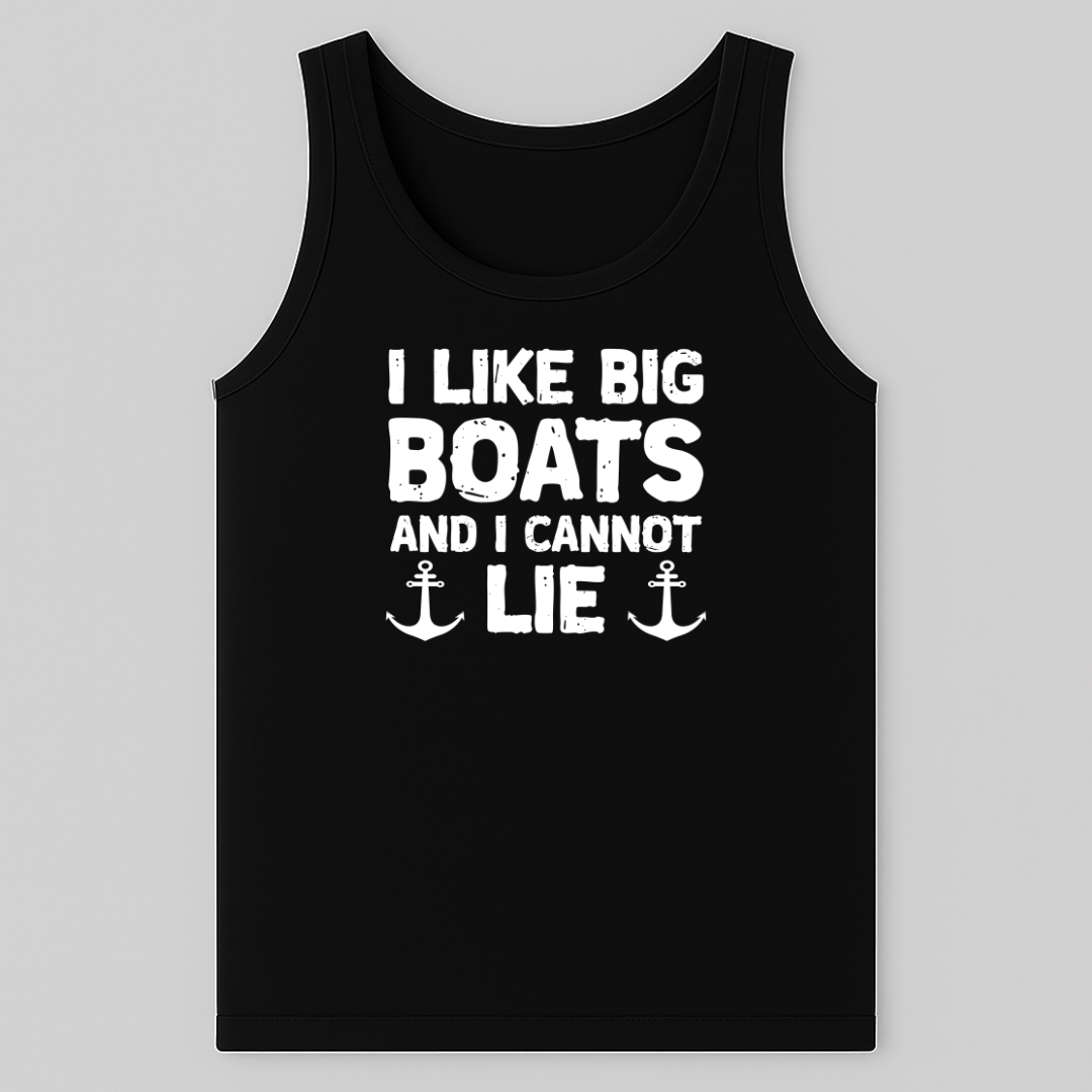 Boat Tank Top for Men | Funny Boating Apparel – Uncharted Tees