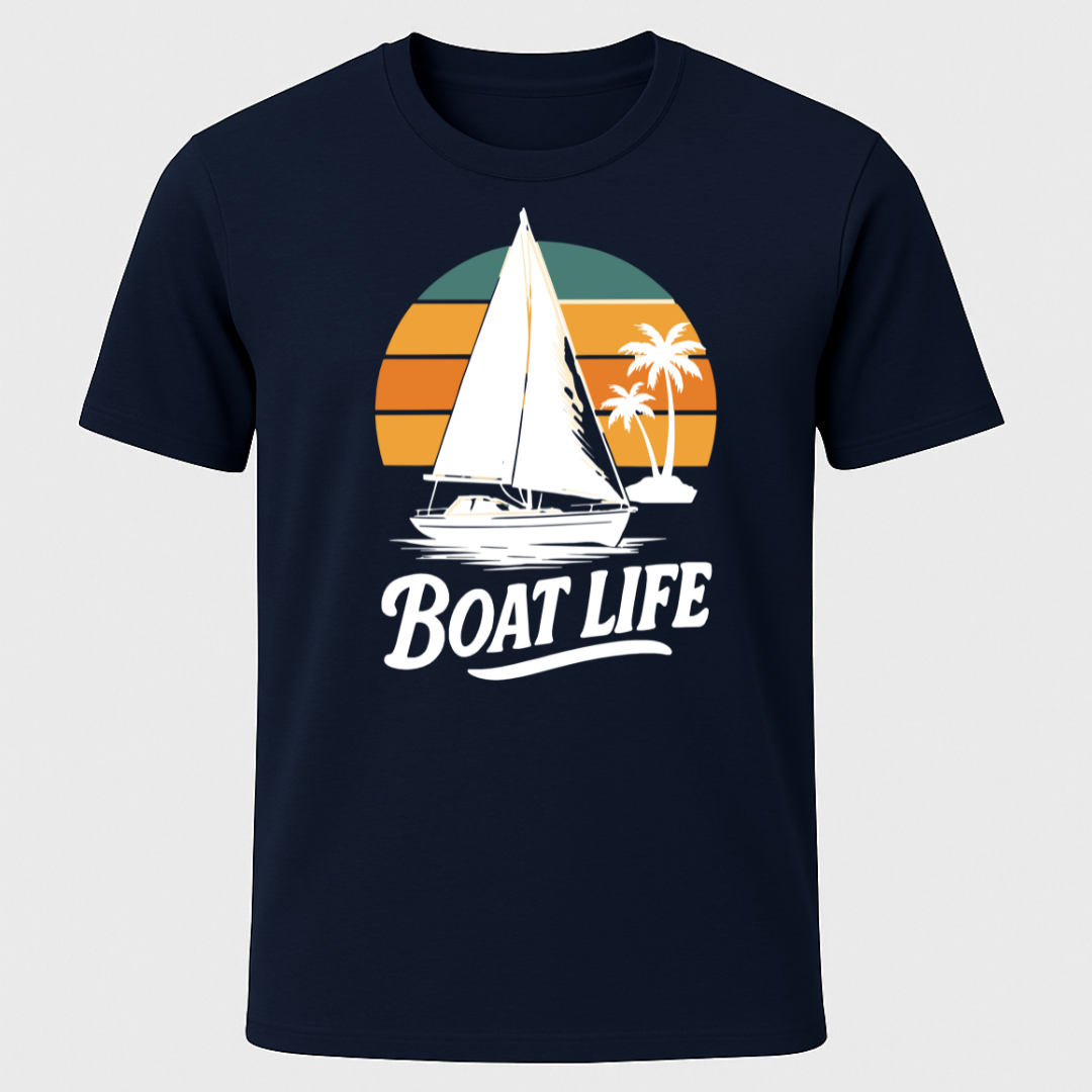 "Boat Life" Sailing T-Shirt