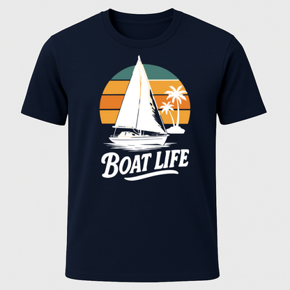 "Boat Life" Sailing T-Shirt
