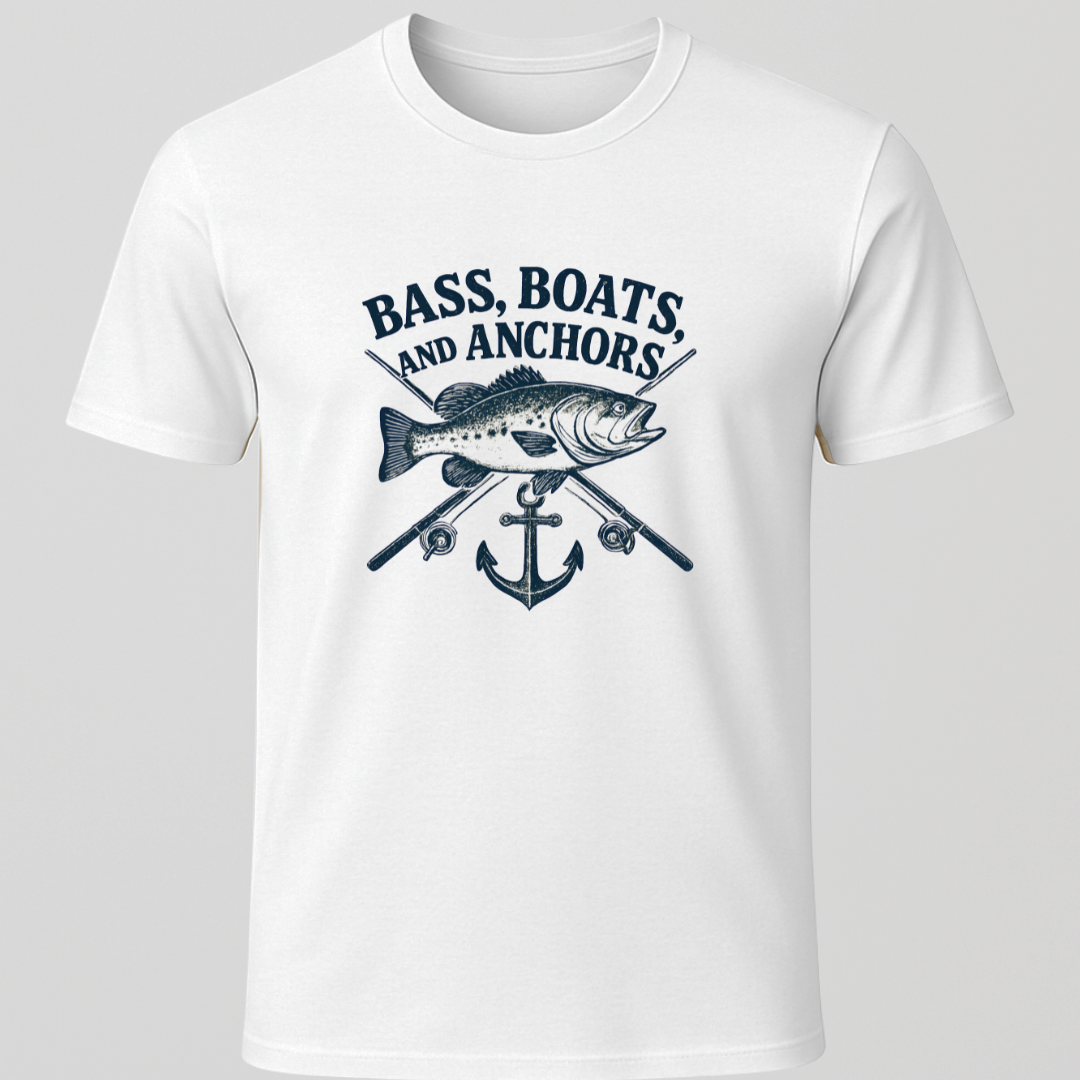 Bass Boats & Anchors T-Shirt