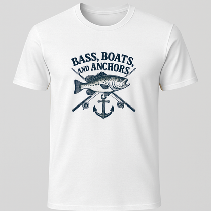 Bass Boats & Anchors T-Shirt
