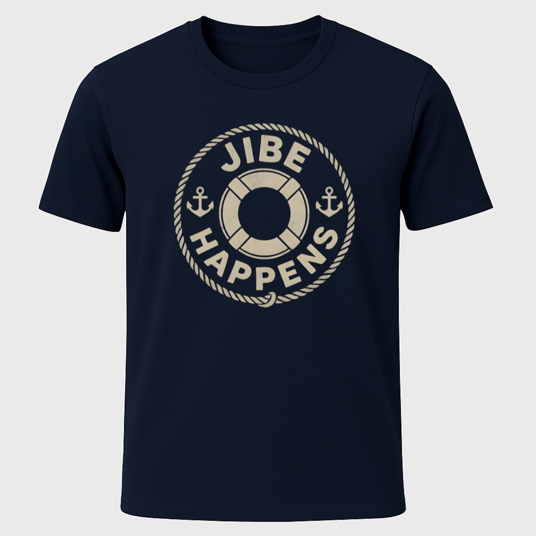 Jibe Happens Buoy Design T-Shirt