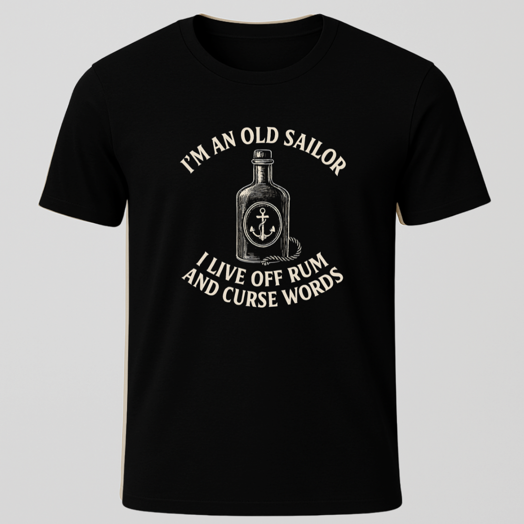 Rum & Curse Words T-Shirt