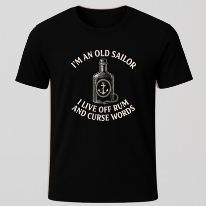 Rum & Curse Words T-Shirt