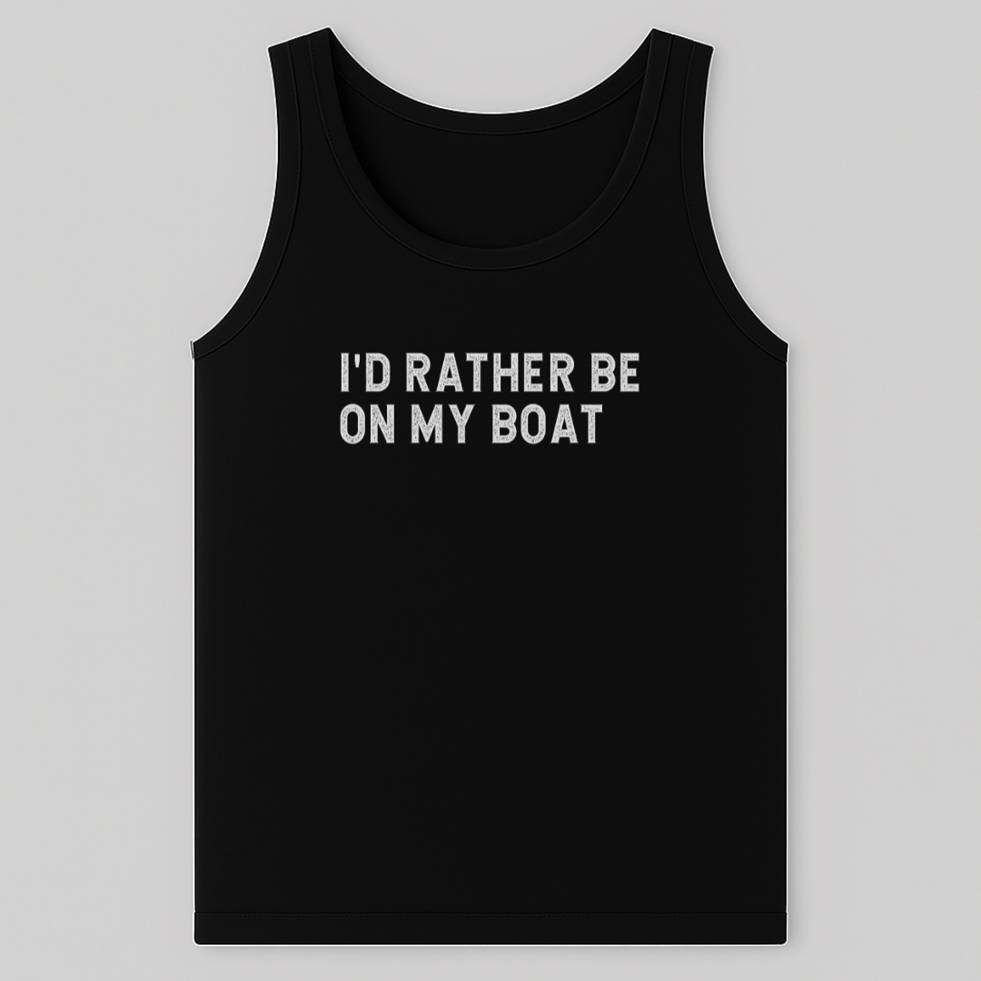 Boat Tank Top for Men | Uncharted Tees