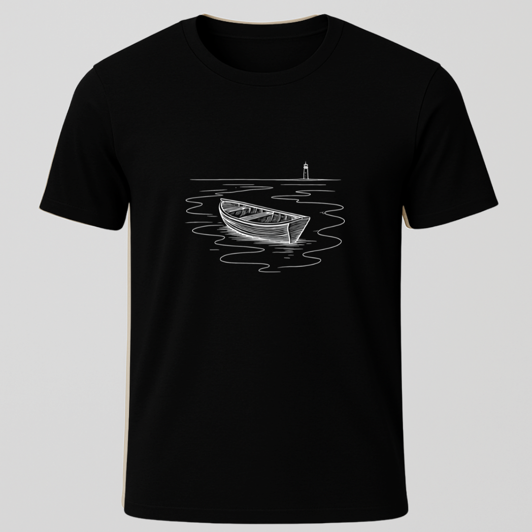 Rowboat Sketch T-Shirt