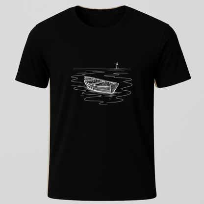 Rowboat Sketch T-Shirt