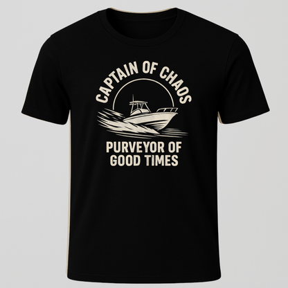 Captn of Chaos Nautical T-Shirt