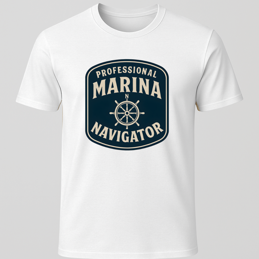 Marina Navigator Badge T-Shirt