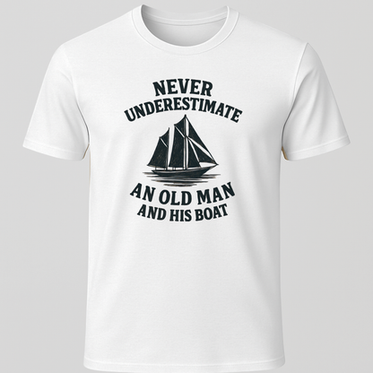 Old Man And His Boat T-Shirt
