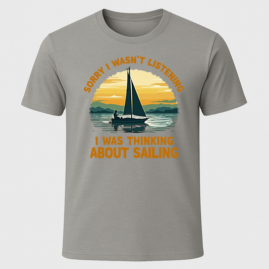 "I Wasn't Listening" Tranquil Sunset T-Shirt