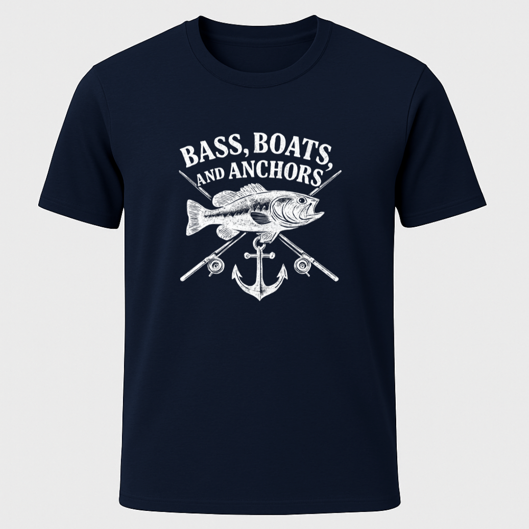 Bass Boats & Anchors T-Shirt