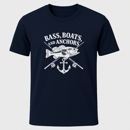 Bass Boats & Anchors T-Shirt