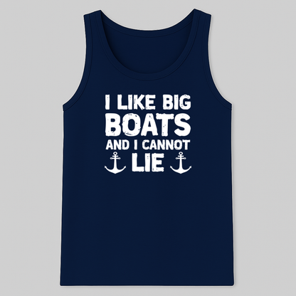 Boat Tank Top for Men | Funny Boating Apparel – Uncharted Tees
