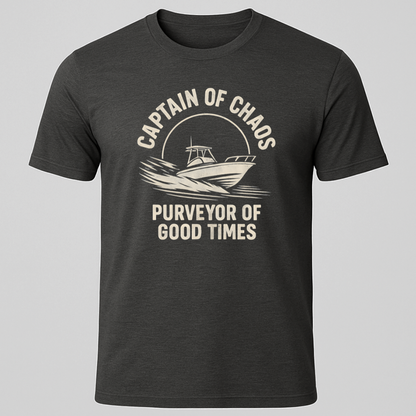 Captn of Chaos Nautical T-Shirt