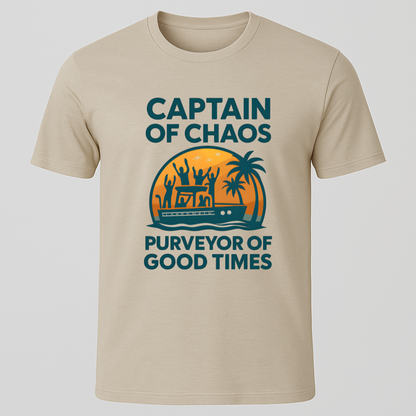 Captn of Chaos Party T-Shirt