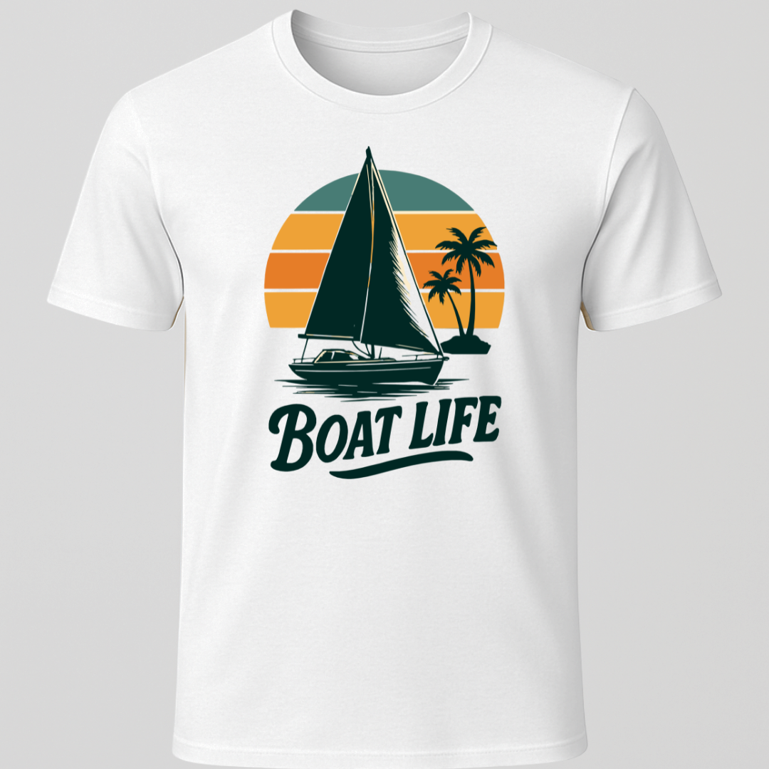 "Boat Life" Sailing T-Shirt