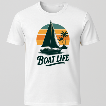 "Boat Life" Sailing T-Shirt