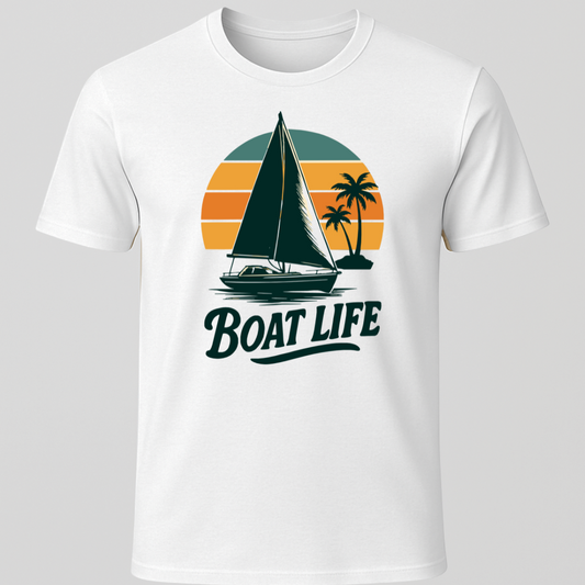 "Boat Life" Sailing T-Shirt