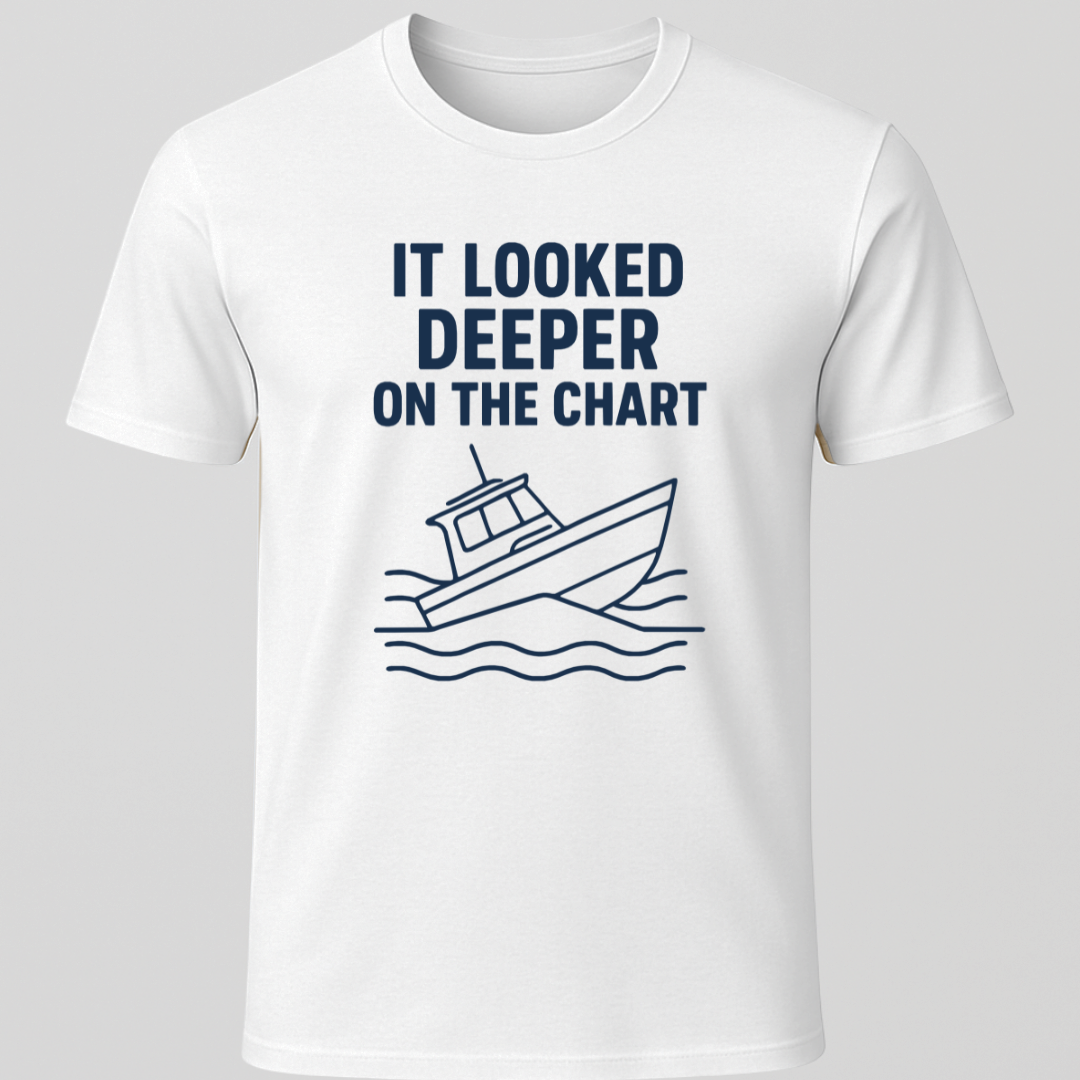 Run Aground Boat Humor T-Shirt