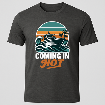 Coming In Hot Retro Sunset